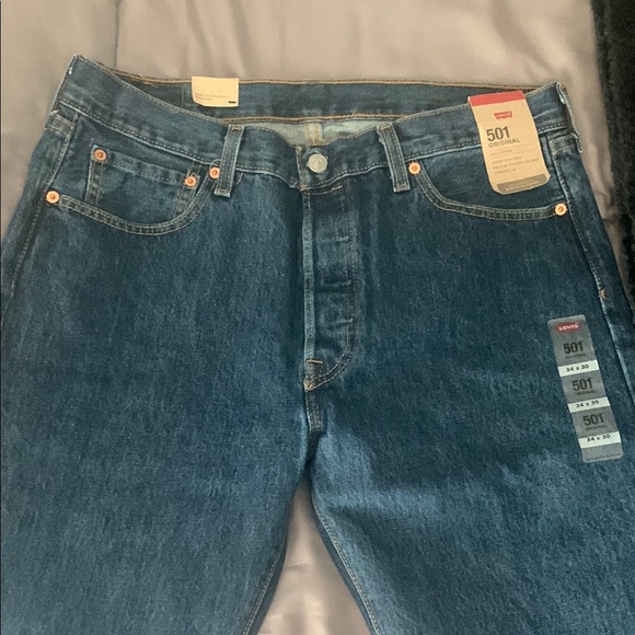 Levi's Men's Blue Jeans - Picture 3 of 3